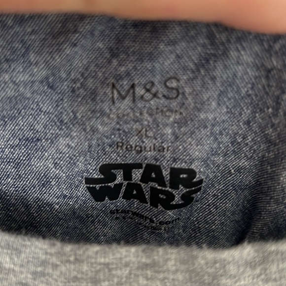 Chewbacca Christmas STar Wars gray t shirt men’s XL - Picture 4 of 4